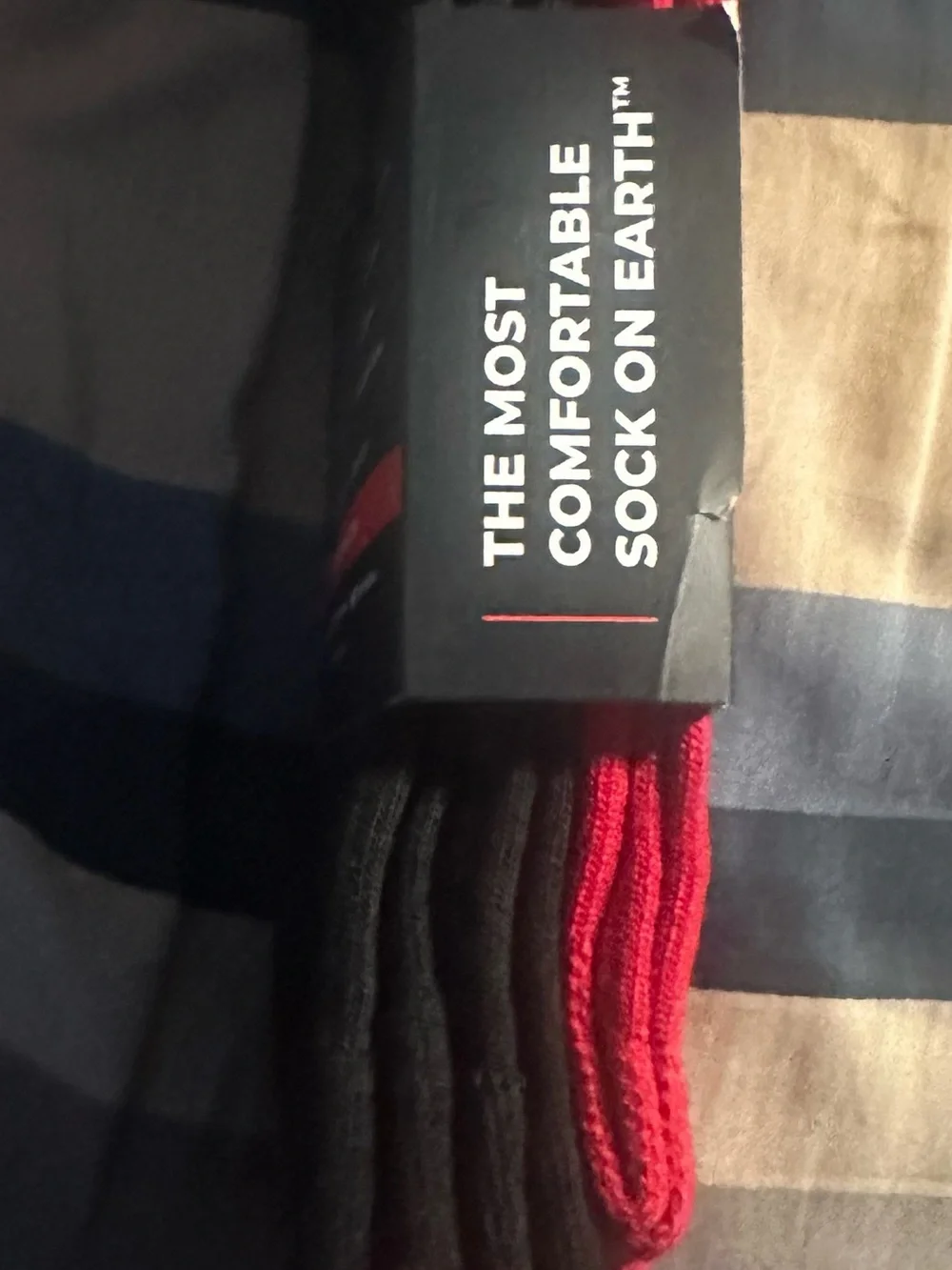 Buccaneers Strideline Men’s Red Athletic Crew Socks with Team Logo